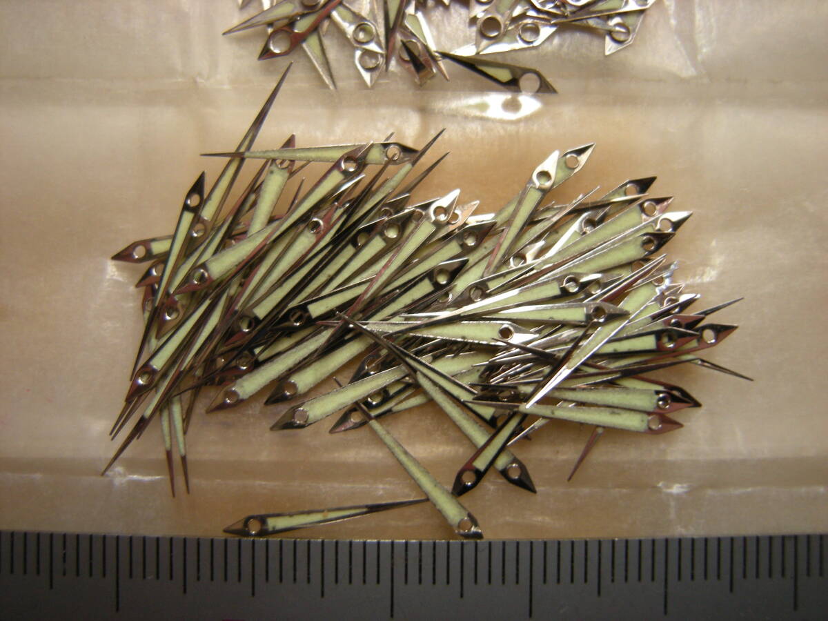 時計職人さん 小さな部品 夜光針 短針長針 いっぱい... 2373_画像3