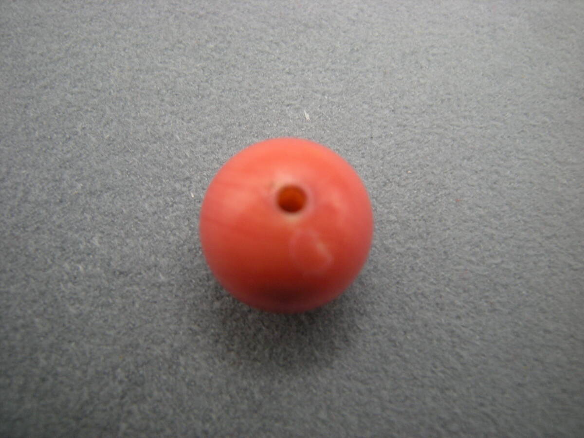  古い サンゴ 赤 珊瑚 作り物？ガラス玉？ ペンダントトップ 髪飾り... 5633_画像6