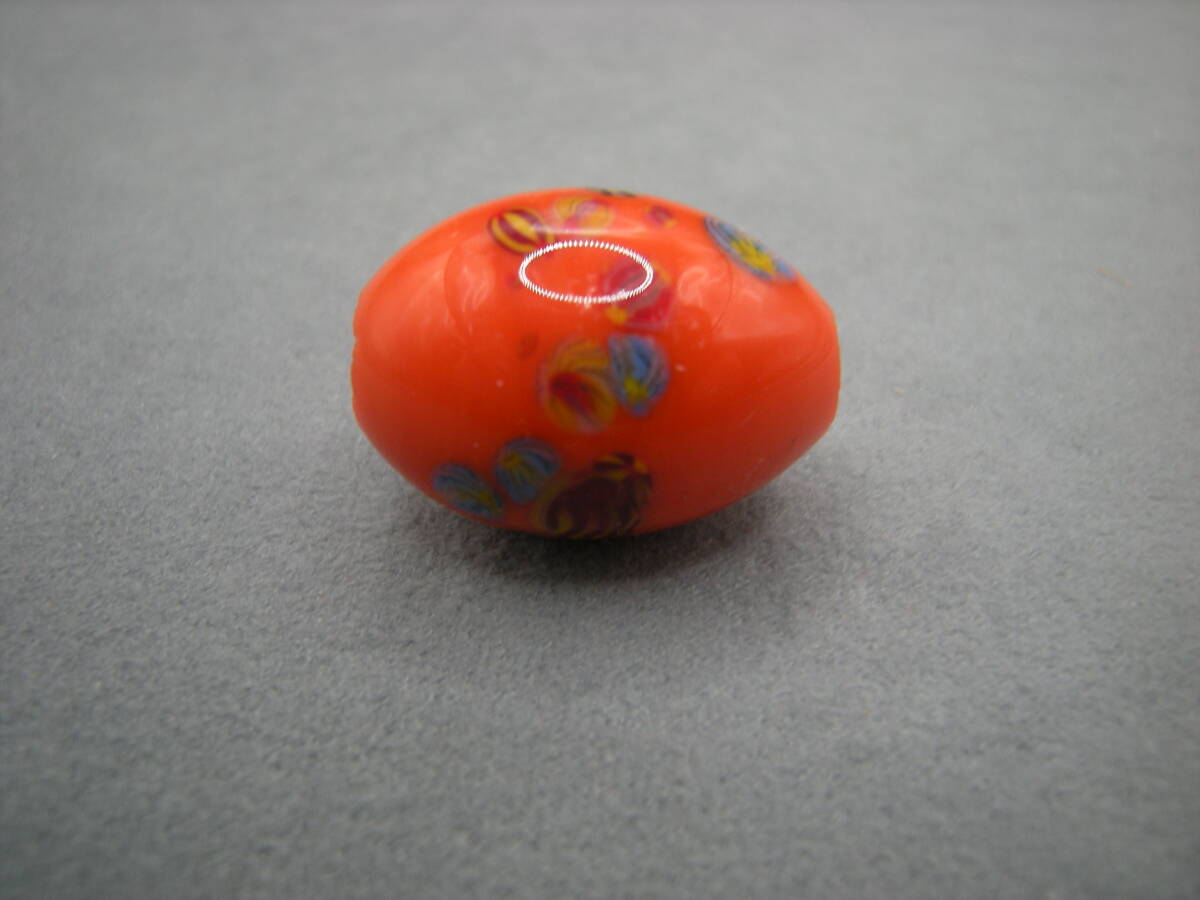 古い 帯締め 飾り とんぼ玉 ガラス玉 ペンダントトップ 髪飾り... 5612_画像4
