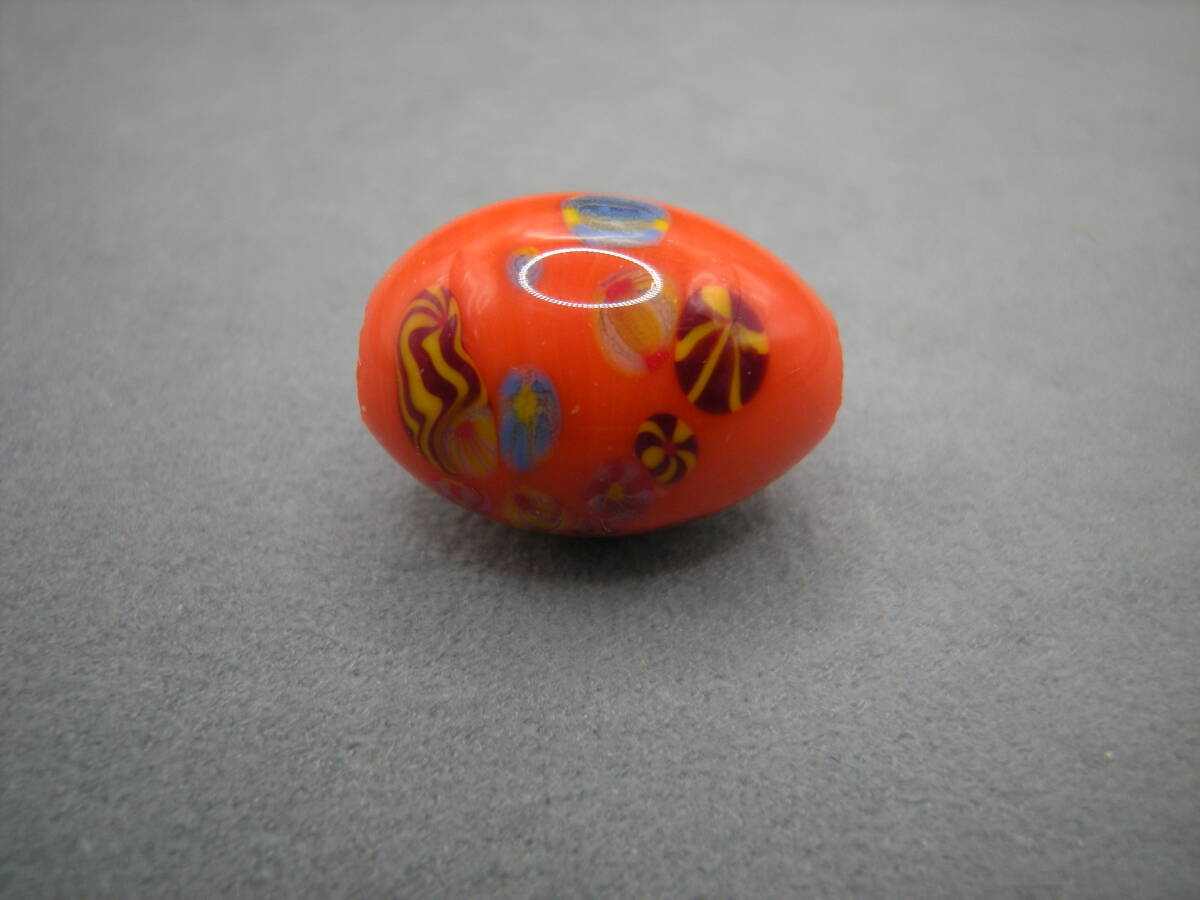 古い 帯締め 飾り とんぼ玉 ガラス玉 ペンダントトップ 髪飾り... 5612_画像6