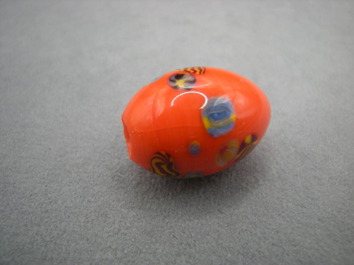 古い 帯締め 飾り とんぼ玉 ガラス玉 ペンダントトップ 髪飾り... 5612_画像9