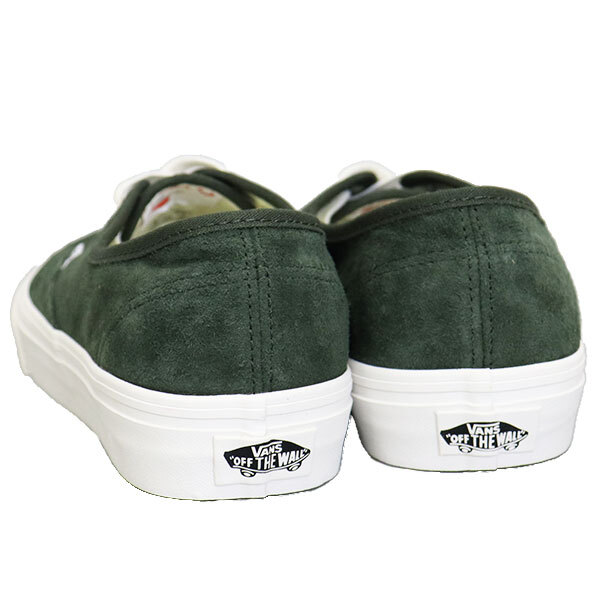 VANS ( Van z Vans ) VN000D7YEMU Authentic подлинный спортивные туфли Pig Suede Dried Kelp VN621 US8- примерно 26.0cm