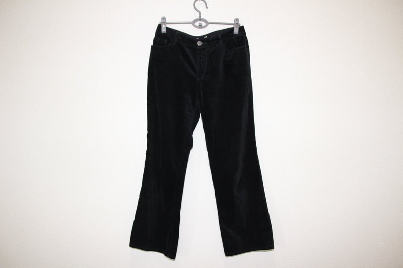 エディー・バウアー ボトムス 黒 Eddie Bauer　黒パンツ MM2112_画像1