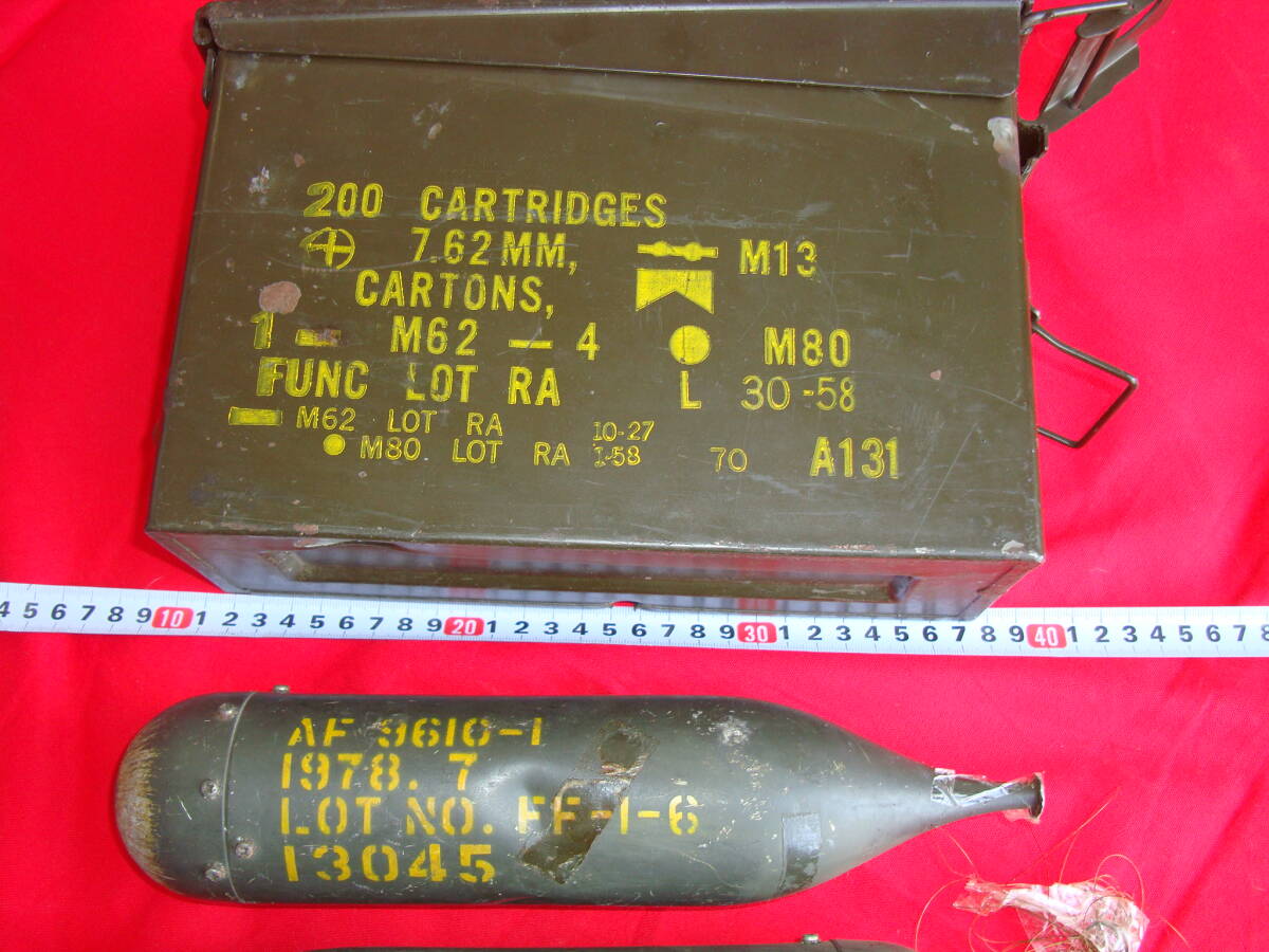 US,弾箱穴あき品、優先誘導弾ニクロム線有り　ジャンク品　安全品_画像4