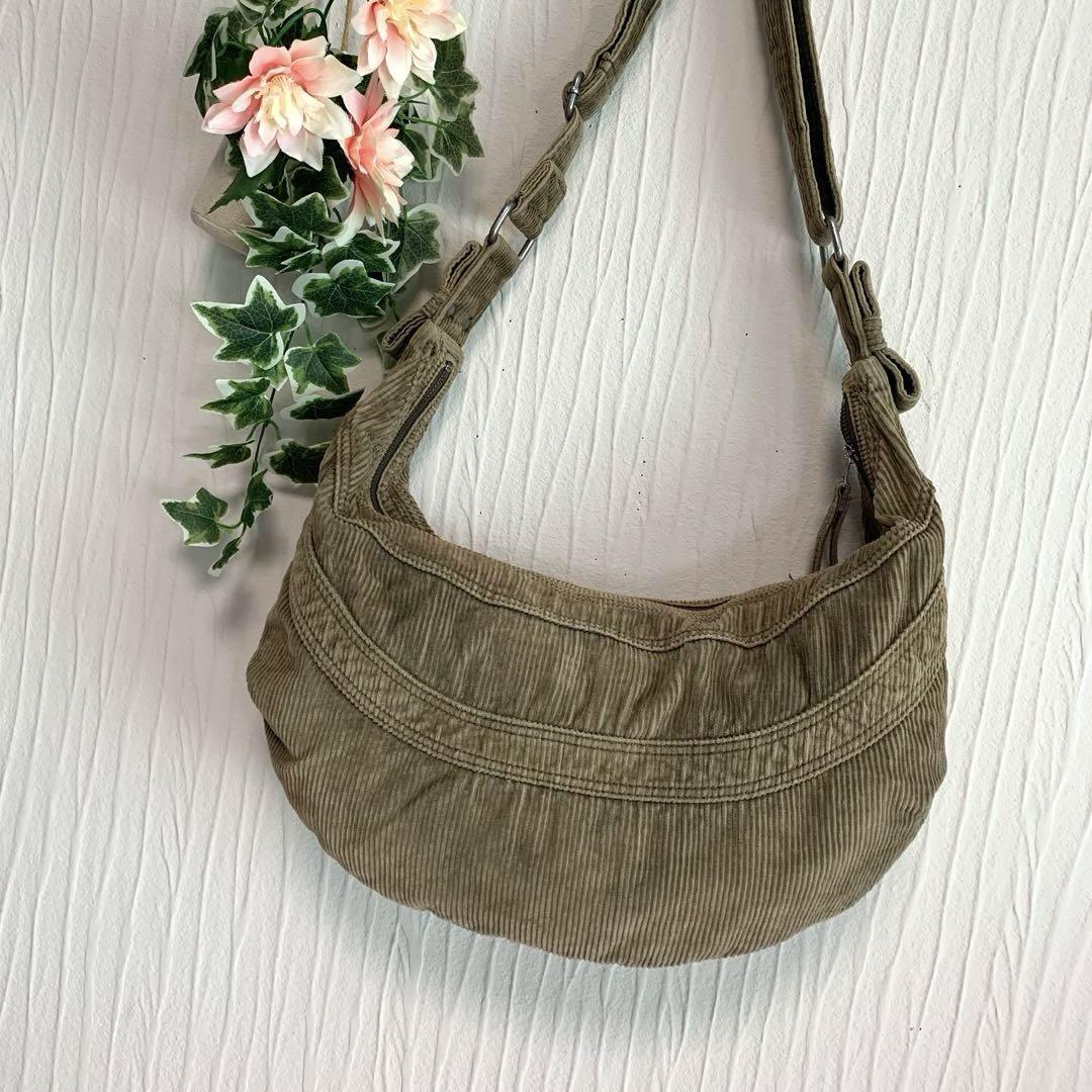 DIESEL【y2k◆Archive Shoulder Bag/ショルダーバッグ/トート】コーデュロイ ワンショルダー 三日月 90s メンズ レディース ディーゼル_画像10