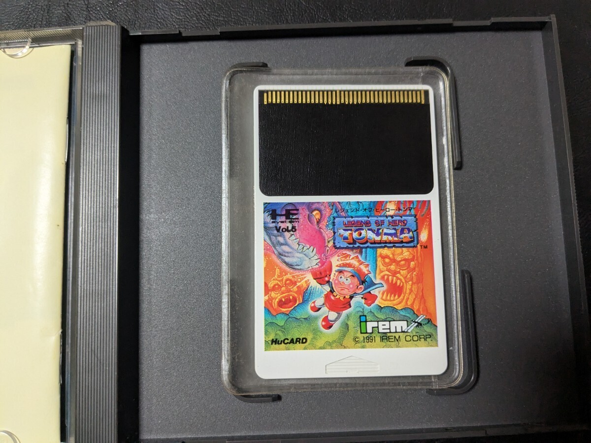 PCエンジン Huカード レジェンド?オブ?ヒーロー?トンマ