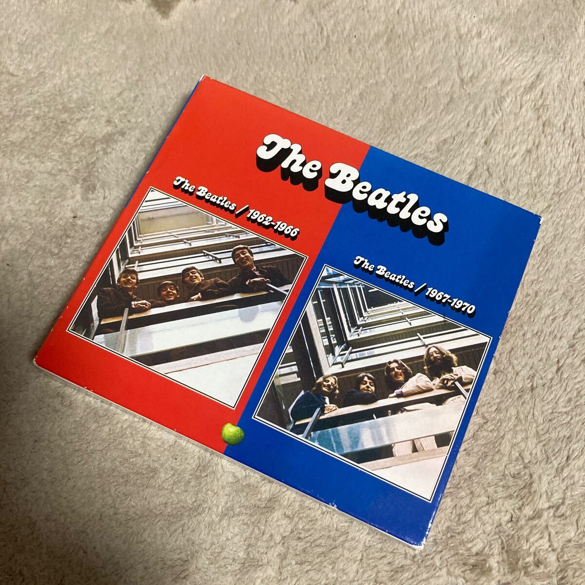 BEATLES/ビートルズ/1962-1966,1967-1970/赤盤/青盤/紙ジャケ/4枚組/輸入盤/ジョンレノン/ポールマッカートニ/ジョージハリスン/リンゴスタ