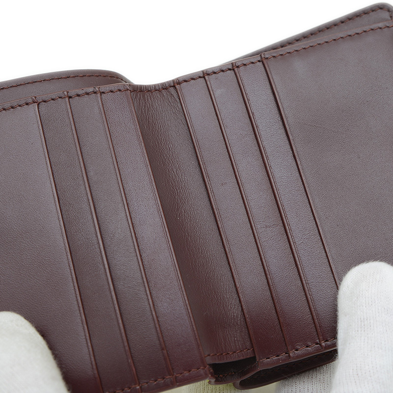 値下げ ロエベ パズル コンパクトジップウォレット 二つ折り財布 レザー マルチカラー C510Z41X10