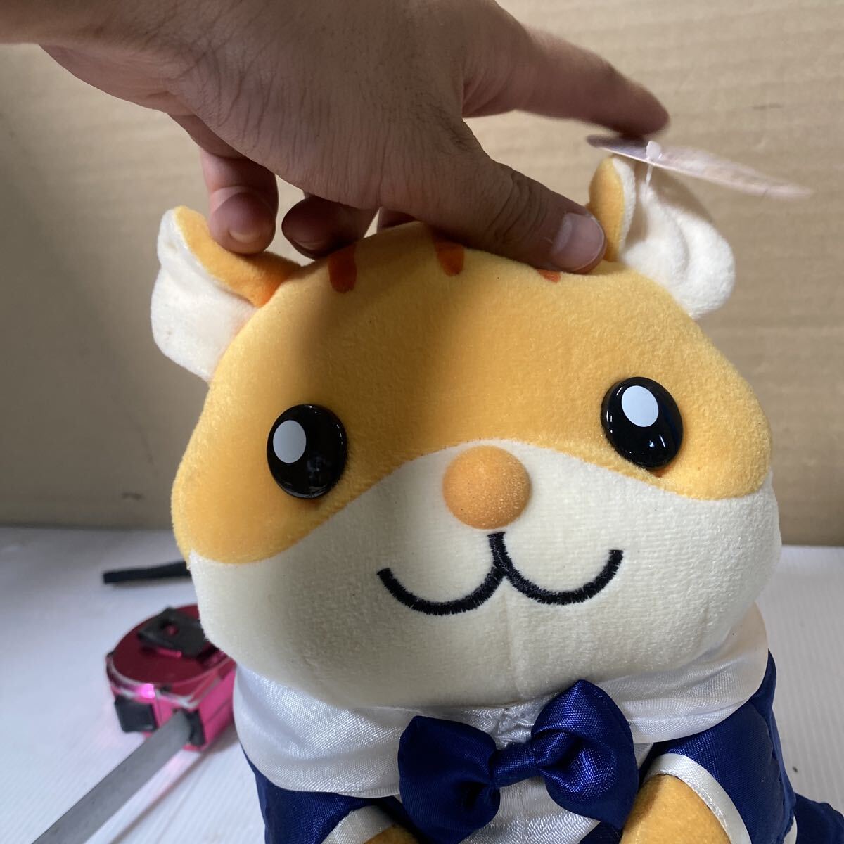 ジャンボハムスター 人形 ジューンブライド ファンタジーアニマルズ ケイズファクトリー 可愛いお人形 ハムスター 長(zhǎng)期保管品 ちょっと汚れ