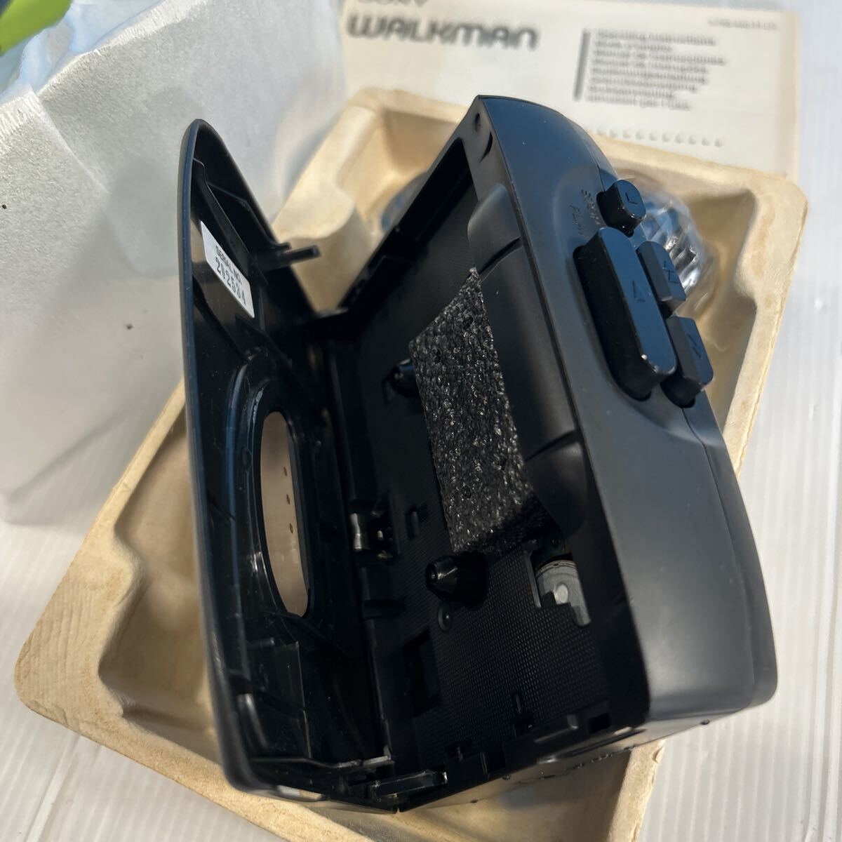 SONY WALKMAN ウォークマン ソニー カセットプレーヤー 當(dāng)時(shí)物 カセットウォークマン WM-EX21 元箱入り　未使用品　超希少　アンティーク