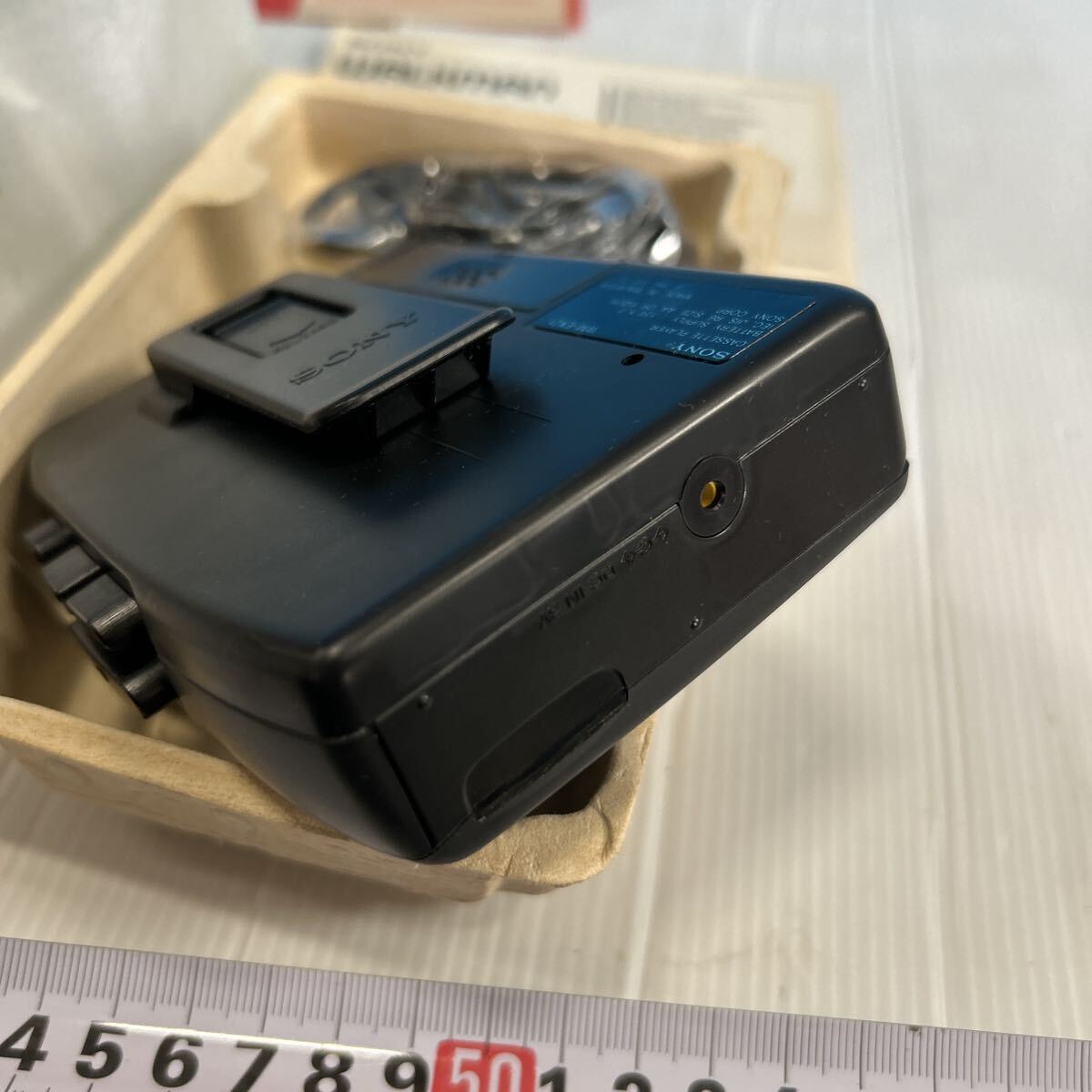 SONY WALKMAN ウォークマン ソニー カセットプレーヤー 當(dāng)時(shí)物 カセットウォークマン WM-EX21 元箱入り　未使用品　超希少　アンティーク