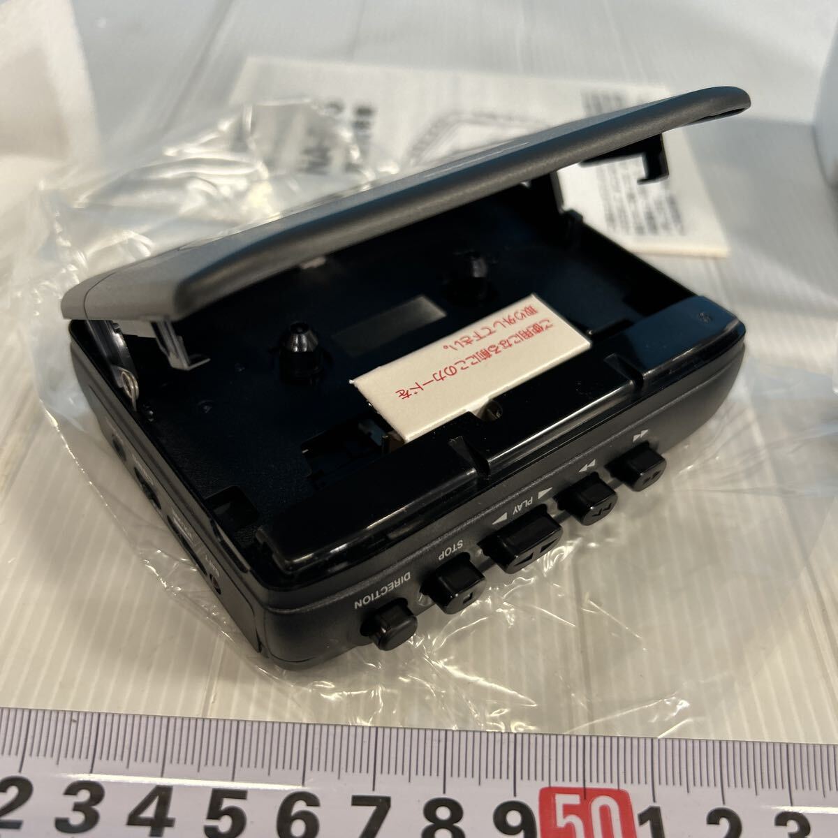 CASIO カシオ　NA-P35 カセットプレーヤー　カセットテーププレーヤー　元箱入り　未使用品　當(dāng)時(shí)物　アンティーク　超希少