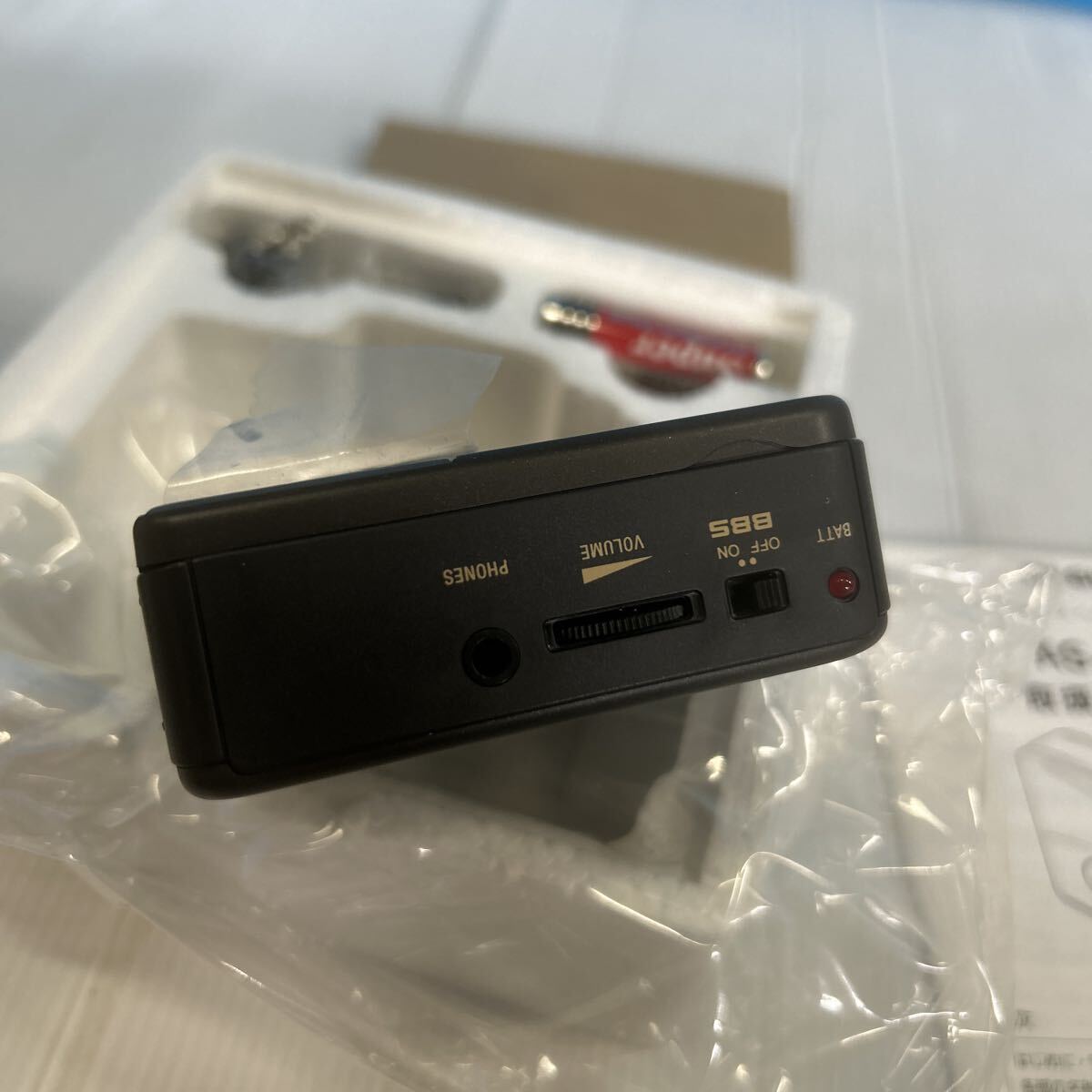 CASIO オートリバースヘッドホンステレオ　AS-140 BASS BOOST 未使用品　元箱入り　カセットプレーヤー　アンティーク　超希少　BBS