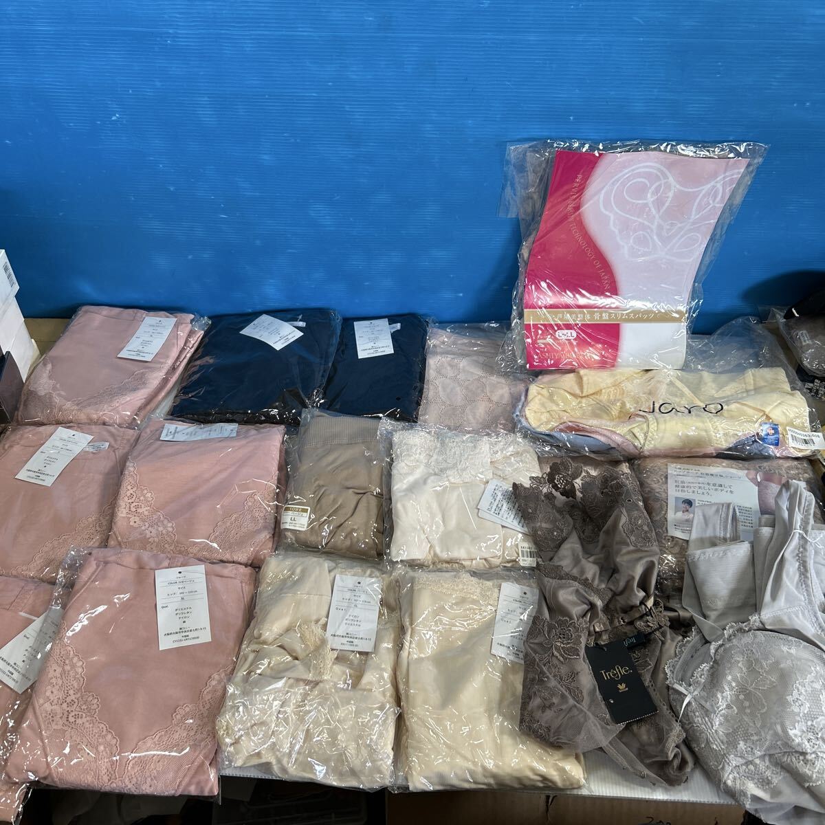 ショーツ インナー レース 下著　肌著　未使用品　大量まとサイズバラバラ　 保管品　骨盤スリムスパッツ　