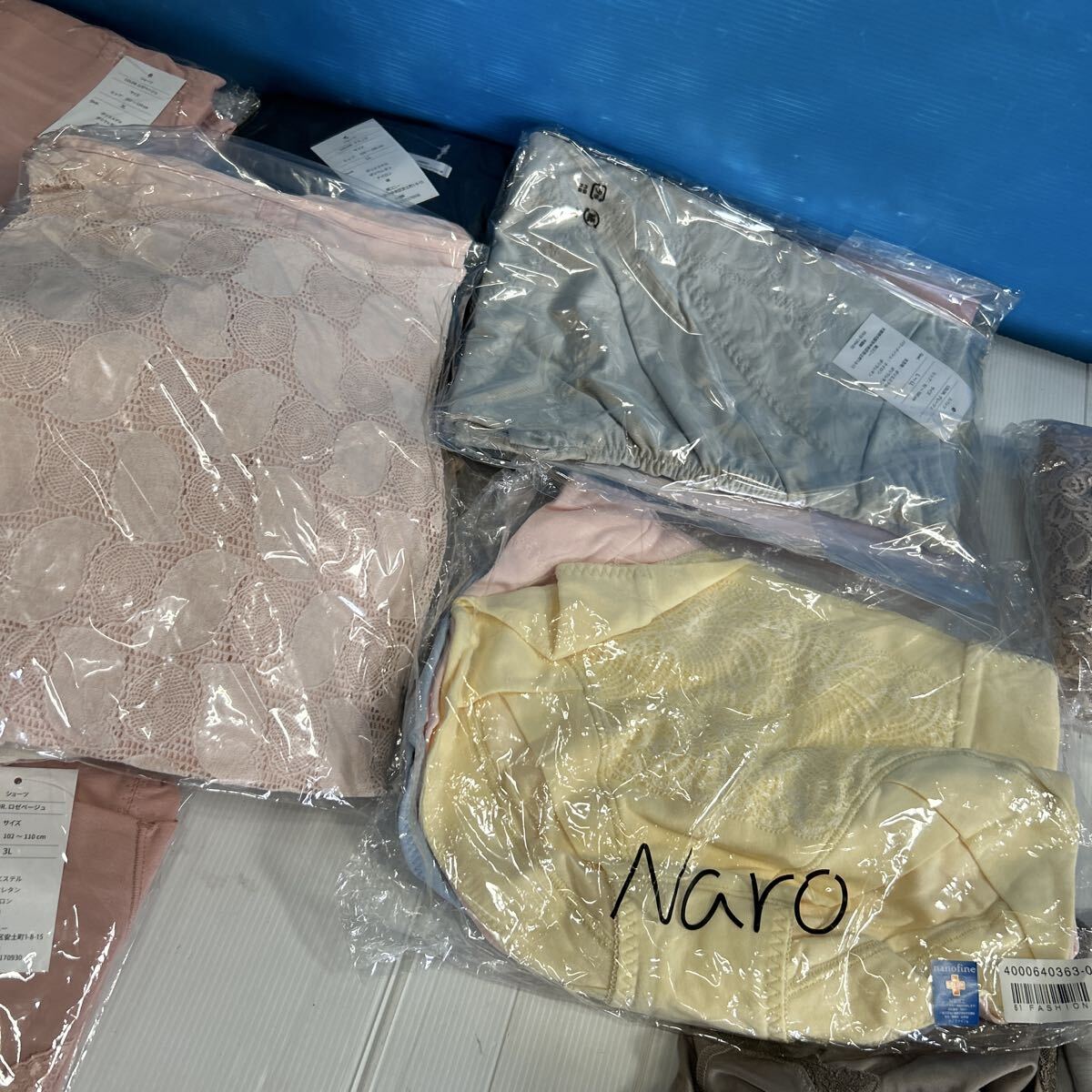 ショーツ インナー レース 下著　肌著　未使用品　大量まとサイズバラバラ　 保管品　骨盤スリムスパッツ　