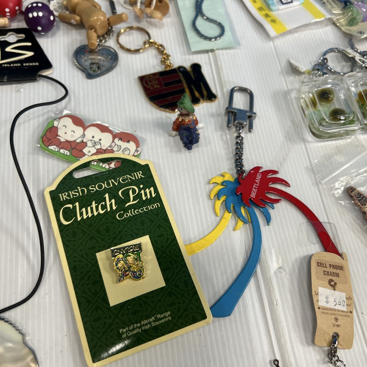 キーホルダー お土産 當(dāng)時(shí)物 ご當(dāng)?shù)?ストラップ セット 昭和レトロ 観光地　お守り　海外雑貨　大量セット　まとめ売り