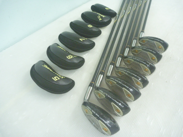 T442 スポルディング SPALDING HIGH BALL POWERIRON SE アイアン 7本セット (#5～9,P,A/C) カーボンシャフト APOLLO FLEX-R ゴルフ クラブ