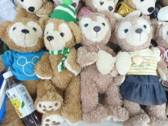T465 未使用含む ディズニー ダッフィー/シェリーメイ 等 ぬいぐるみ マスコット コスチューム 他 グッズ まとめ 大量 Disney Bear 人形