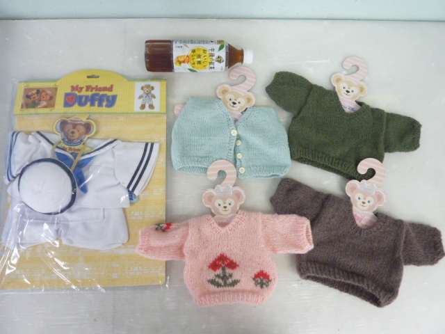 T465 未使用含む ディズニー ダッフィー/シェリーメイ 等 ぬいぐるみ マスコット コスチューム 他 グッズ まとめ 大量 Disney Bear 人形