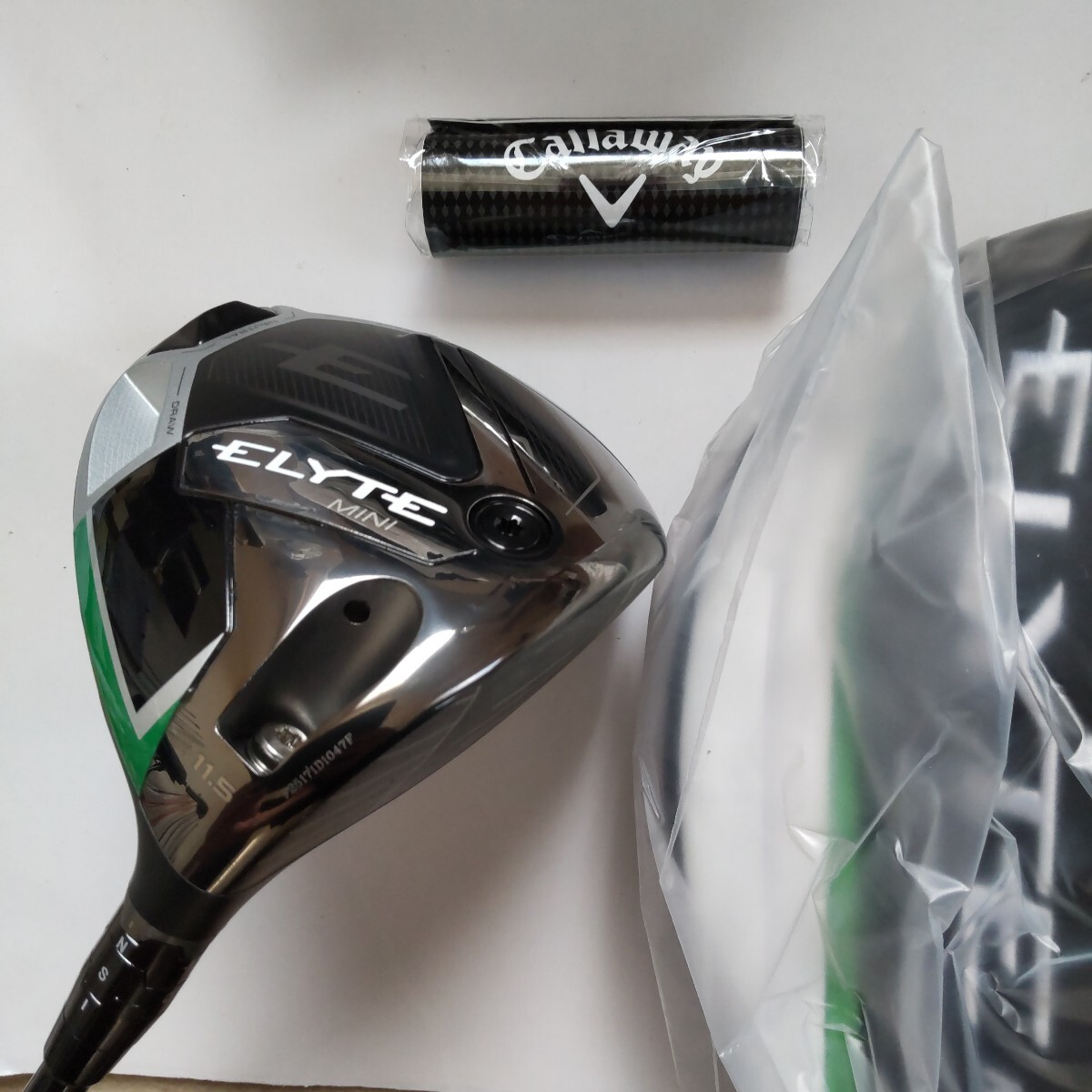超美品!キャロウェイ ELYTE MINI ドライバー 11.5° (S) TENSEI GREEN 60 for callaway 未使用 へッドカバー 付