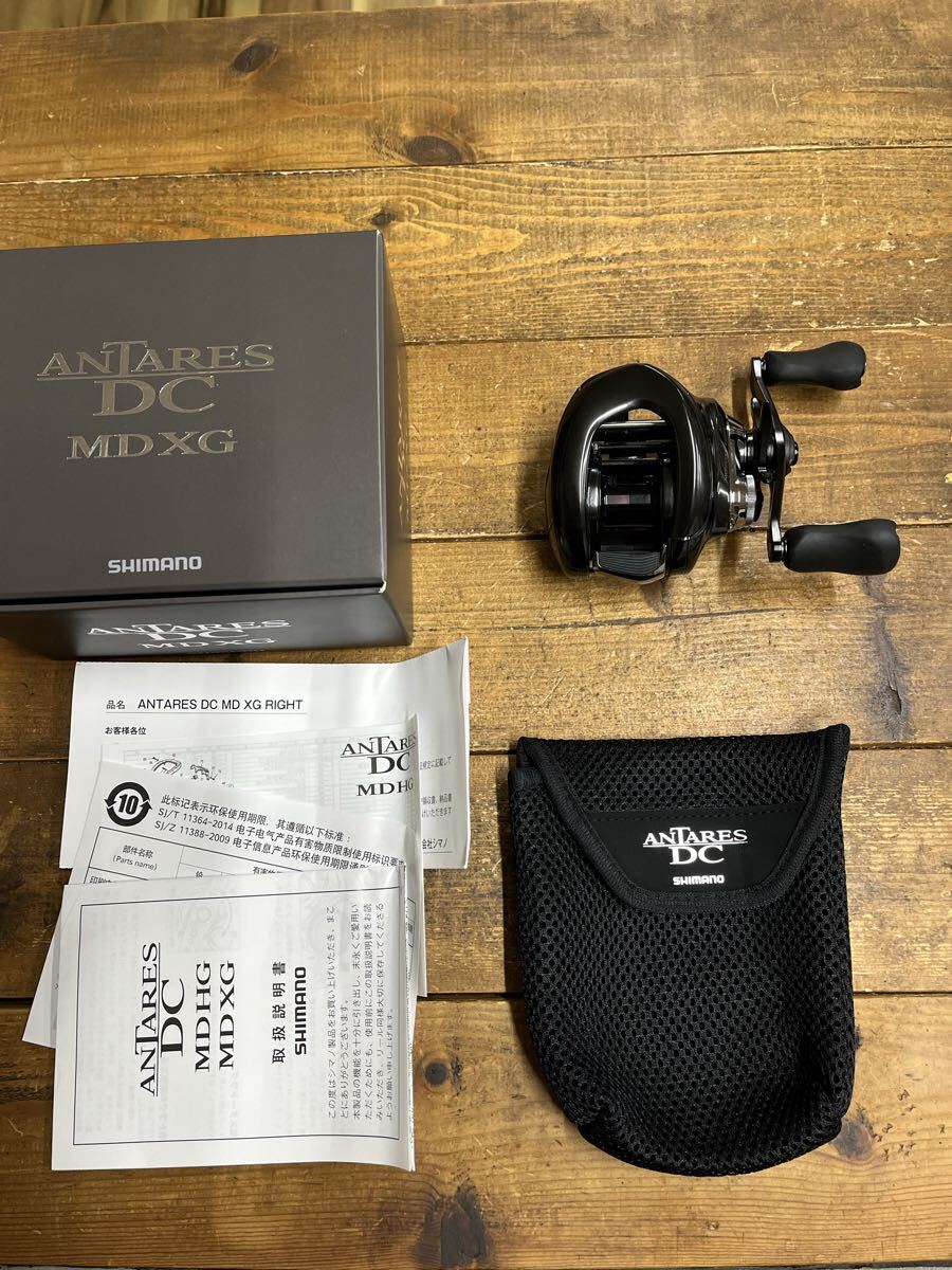 美品 シマノ アンタレスDC MD XG 右ハンドル ベイトリール SHIMANO ANTARES