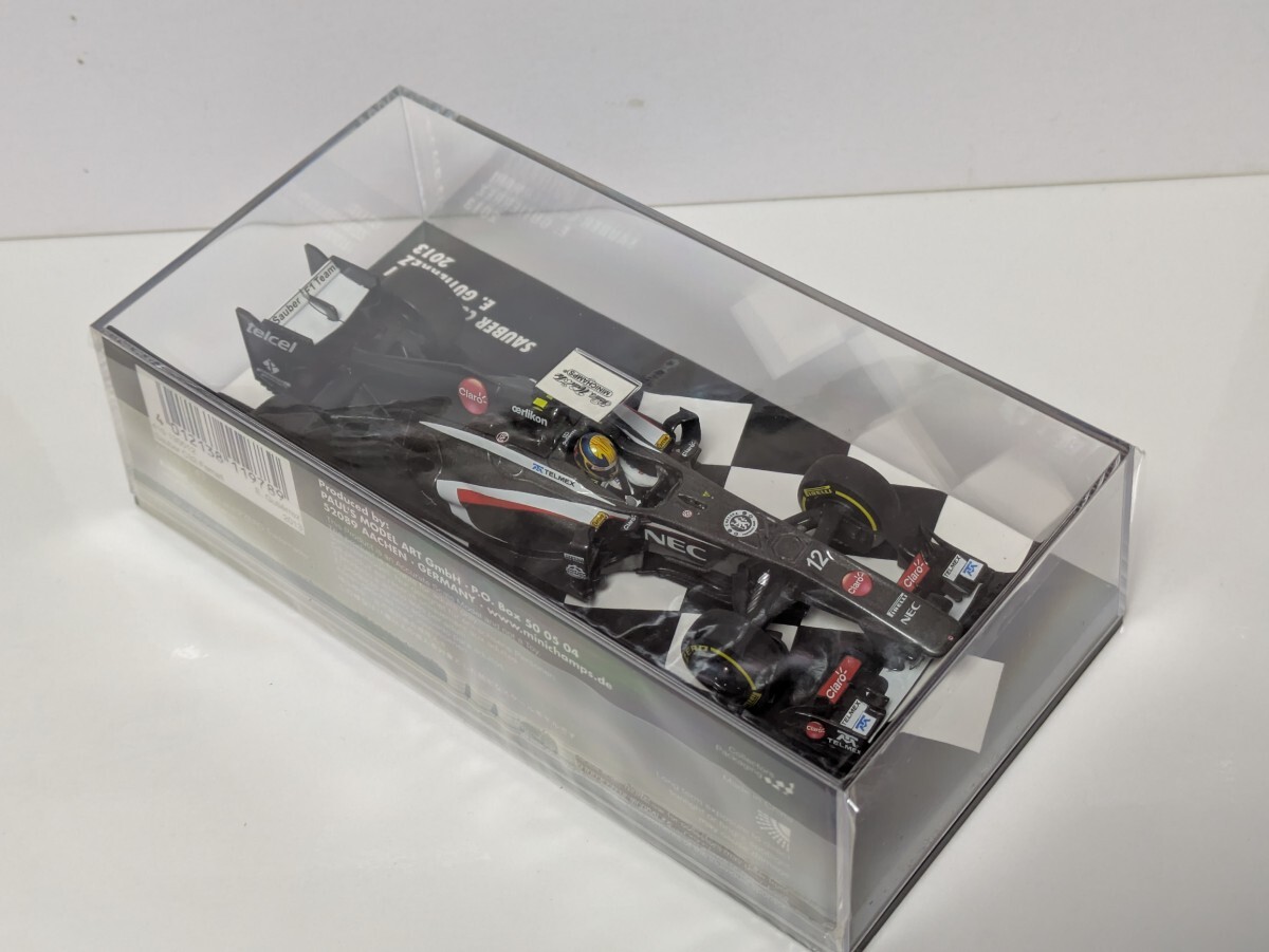☆ 稀少品！新品美品！PMA 1/43 レジンモデル ザウバー F1 チーム フェラーリ C32 2013年 本戦仕様 2台セット！☆_画像8