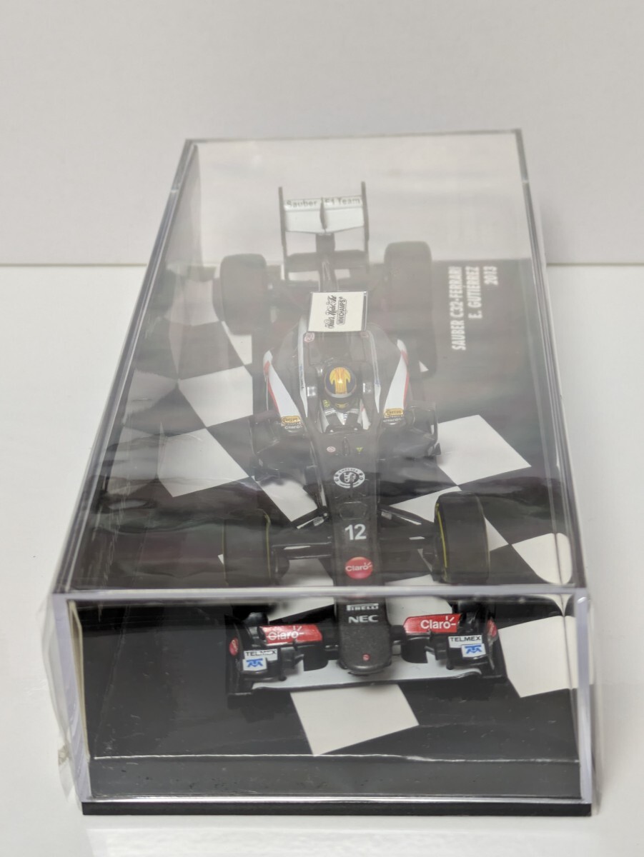 ☆ 稀少品！新品美品！PMA 1/43 レジンモデル ザウバー F1 チーム フェラーリ C32 2013年 本戦仕様 2台セット！☆_画像9