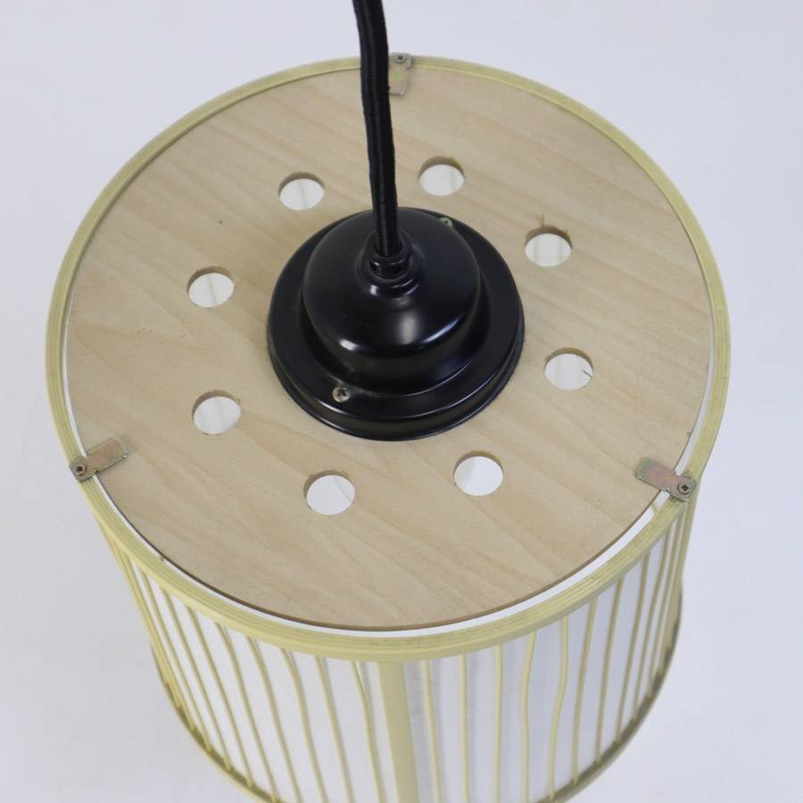 和風 1燈 ペンダントライト 和紙 簡易取付式 天井照明 リビング ダイニング★268v22