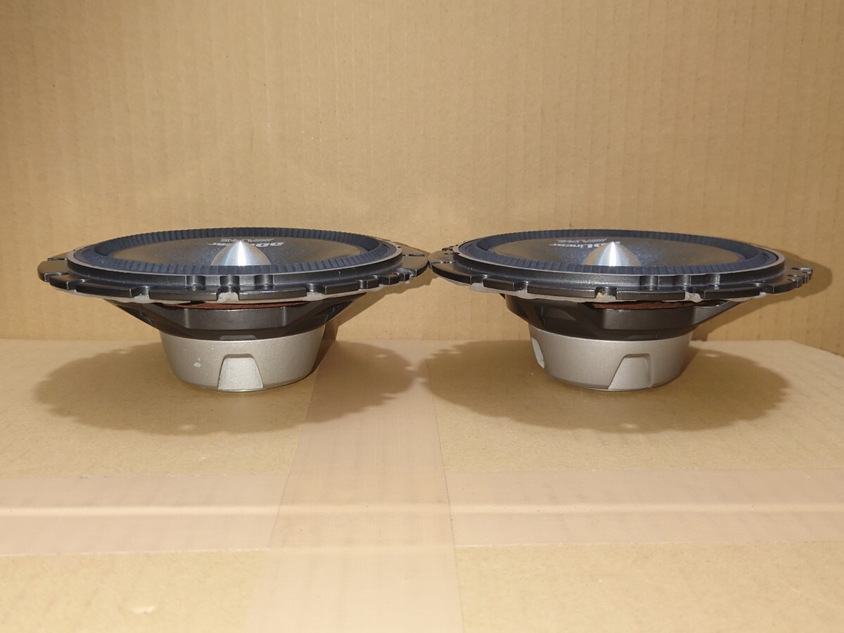 【音出し動作品】ALIPNE アルパイン DLC-169X 16cm スピーカー ミッドウーファーのみ 2個 DDLinear 中古品_画像4