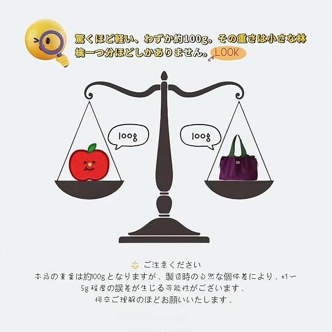 [Cosylive] エコバッグ 買い物バッグ ショッピングバッグ 買い物袋 軽量100g 大容量25L耐久 折り畳みコンパクト 防水オックス素材の画像4