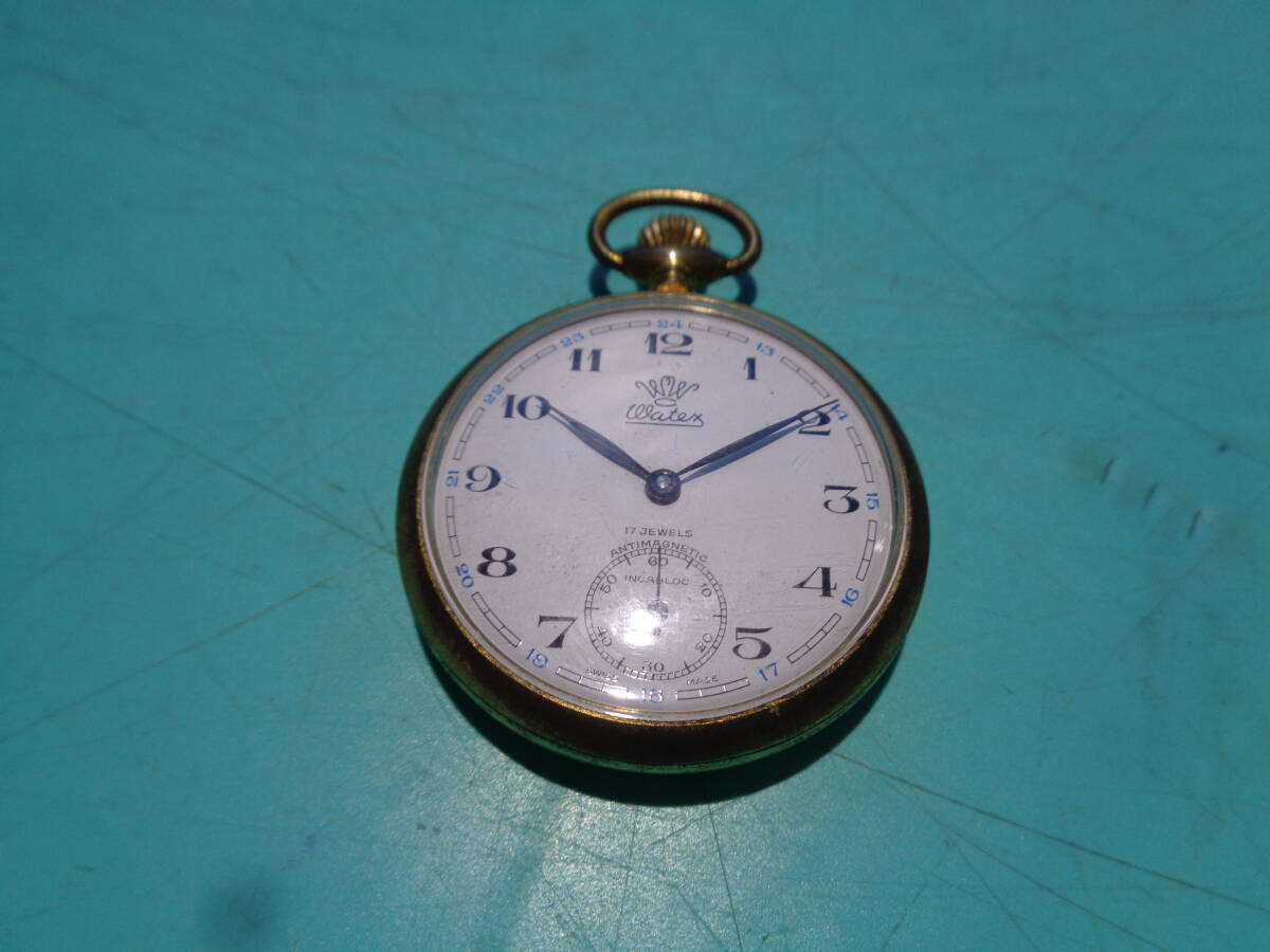 Watex 17Jewels ANTIMA GNETIC Swiss 懐中時計