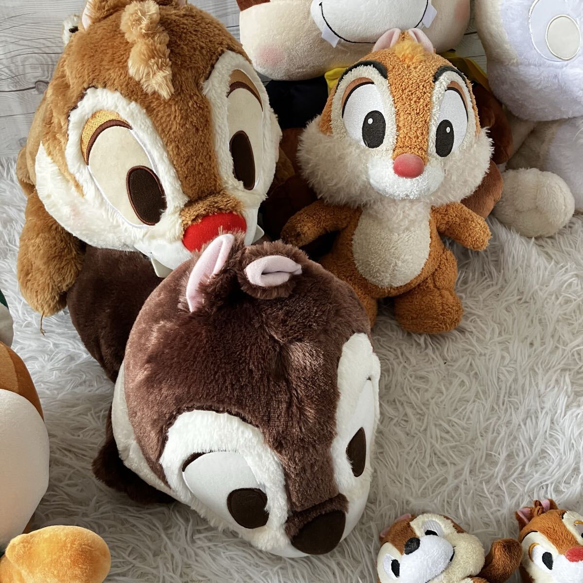Disney Disney chip . Dale мягкая игрушка 10 позиций комплект много продажа комплектом Disney si- ограничение есть эмблема 10
