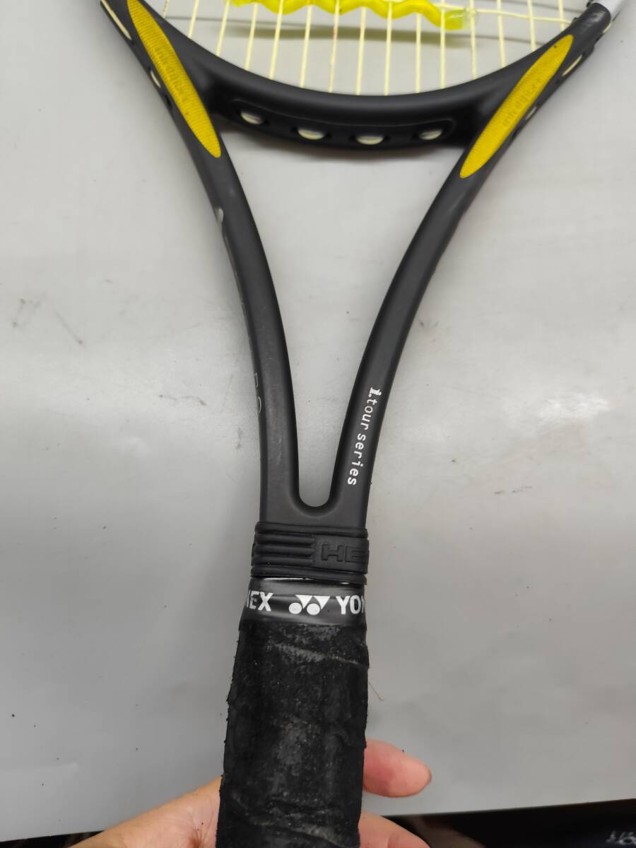 ΣHEAD社 テニスラケット i.prestige xtralong シルバー 黒 ブリヂストン テニスラケットケース付き PROBEAM スポーツ 硬式テニスΣA51175_画像10