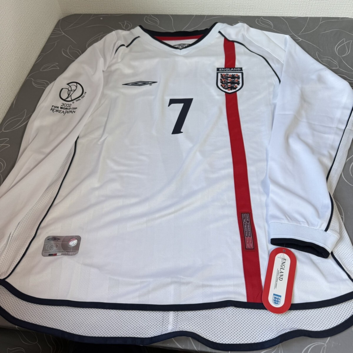 デビッド?ベッカム　イングランド代表　ワールドカップ　ウェア　ユニフォーム　