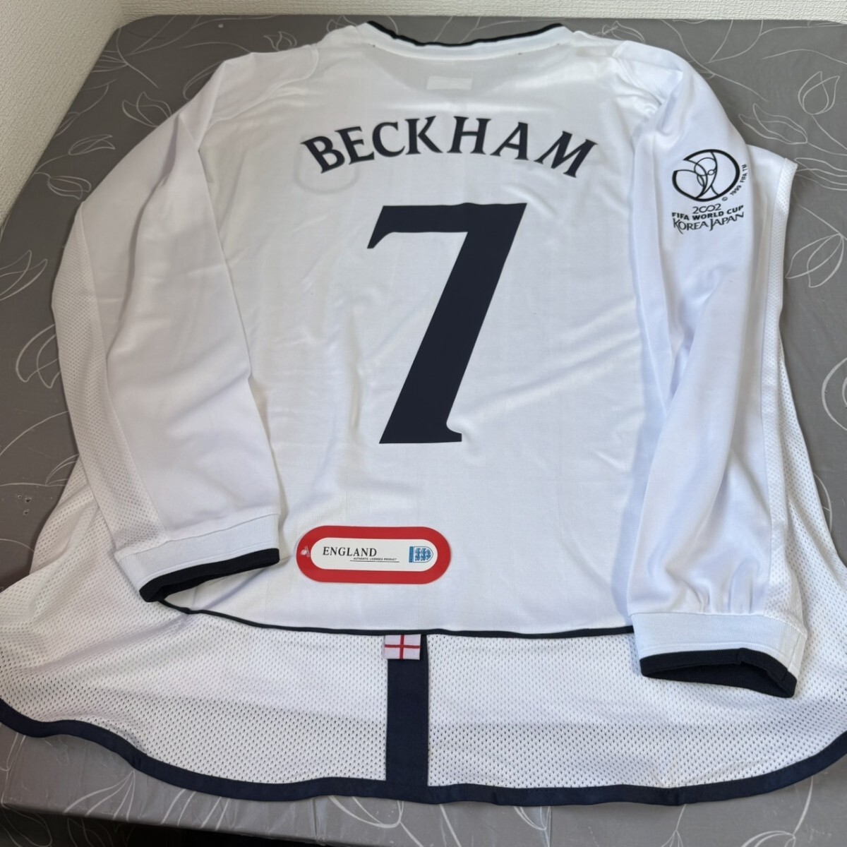 デビッド?ベッカム　イングランド代表　ワールドカップ　ウェア　ユニフォーム　