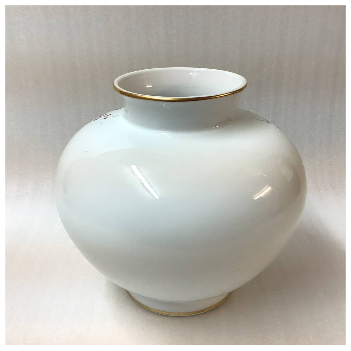 深川製磁 有田焼 壺 花瓶 霧箱_画像3