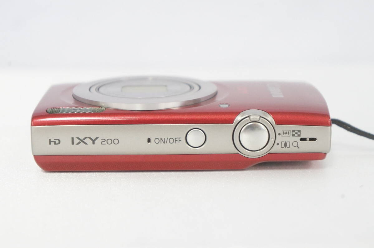 Canon キャノン IXY 200 レッド コンパクトデジタルカメラ 2109216011