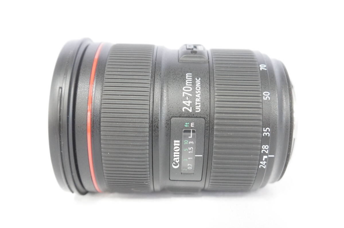 ③ Canon キャノン EF 24-70mm F2.8 L Ⅱ USM ULTRASONIC カメラレンズ EW-88C フード 元箱付き 3509206041