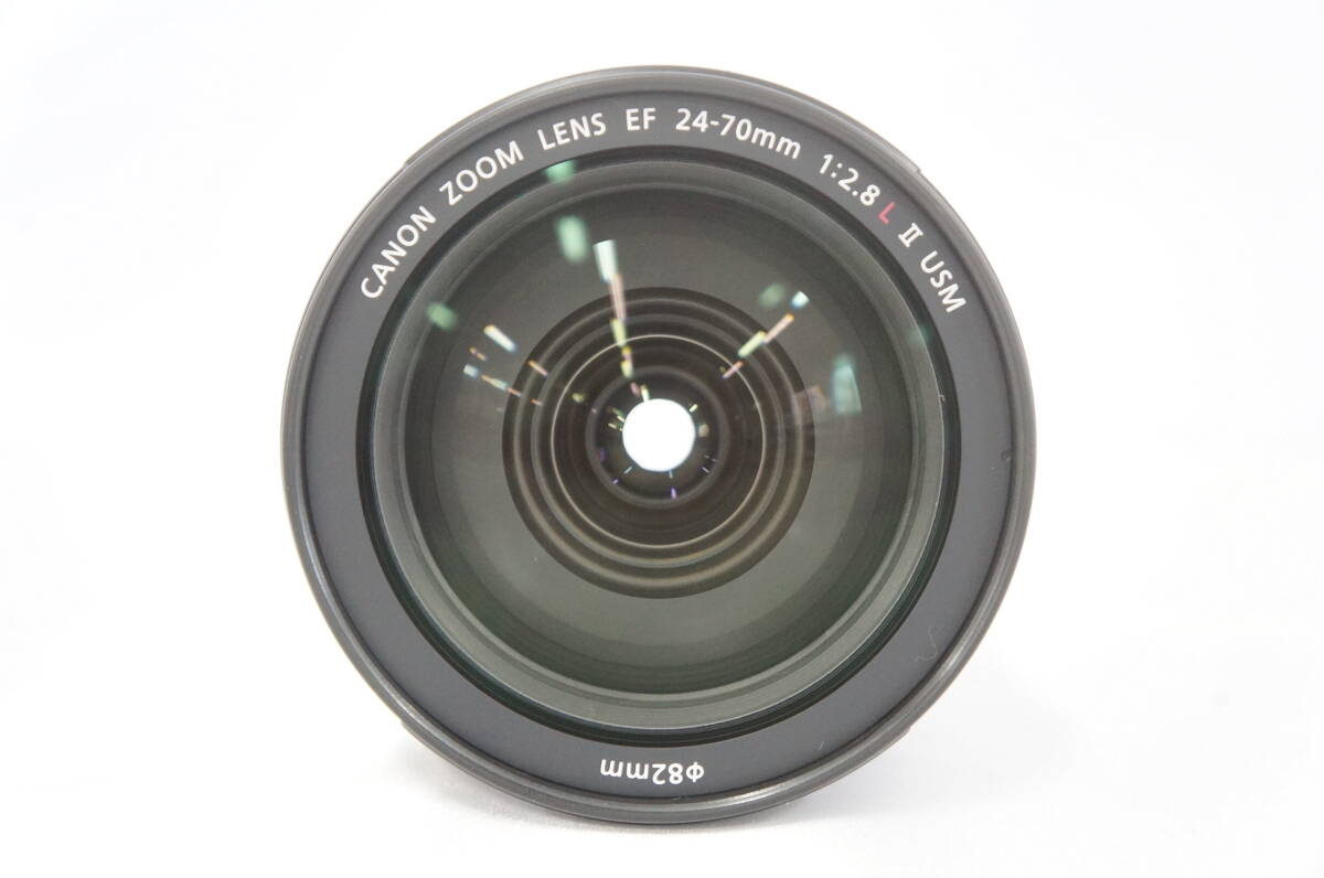 ③ Canon キャノン EF 24-70mm F2.8 L Ⅱ USM ULTRASONIC カメラレンズ EW-88C フード 元箱付き 3509206041
