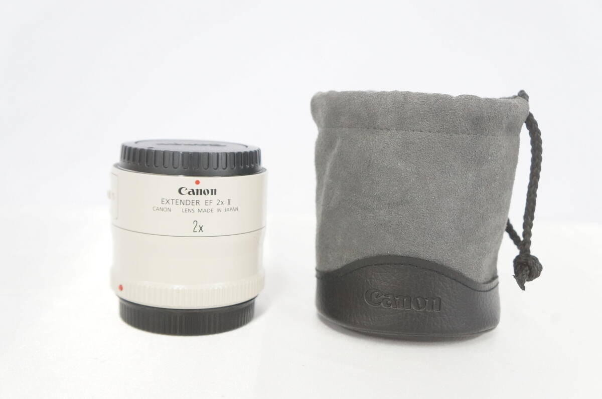 ⑤ Canon キャノン EXTENDER EF 2X Ⅱ エクステンダー ケース付き 3509206041