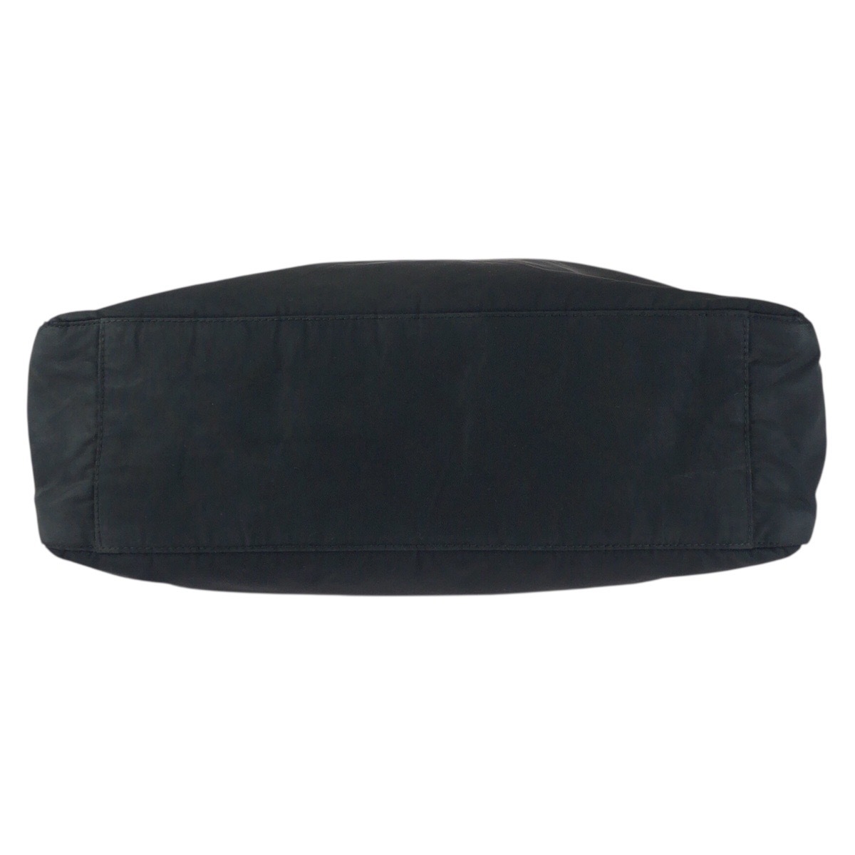 PRADA Prada te Hsu to треугольник Logo plate черный чёрный серебряный металлические принадлежности нейлон большая сумка сумка на плечо женский 504475