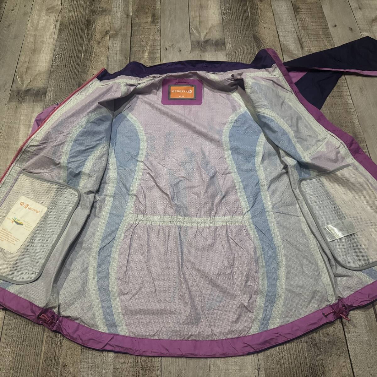 即決・クリックポスト発送・韓国古着・MERRELLのナイロンジャケット・ラベンダー・９５(日本のMに近いサイズ感です)_画像7