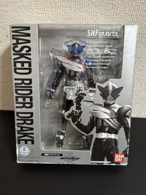 【中古美品】S.H.Figuarts　S．H．フィギュアーツ　仮面ライダーカブト　仮面ライダードレイク