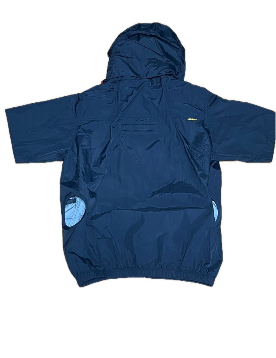 【送料無料 即決】新作2025年モデル バートル 空調服 1156 半袖ブルゾンのみ 黒 M 遮熱効果(-9度) フード付 ファンバッテリー無しブラック_画像2