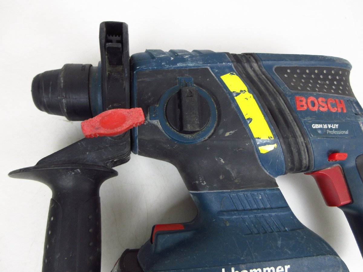 【通電確認済】 ハンマードリル bosch 36V GBH36V-LIY / 140 (SGAW024112)_画像6
