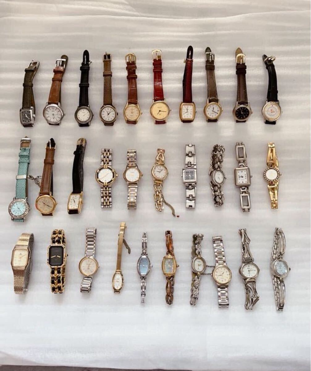 腕時計 レディース時計 セット 30点まとめて ALBA FURLA INED 等いろいろ クォーツ 時計