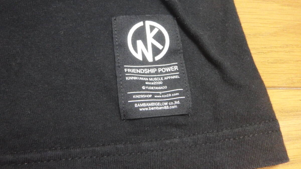 ROLING CRADLE　キン肉マン　コラボ　Tシャツ　Lサイズ　黒　40周年　アニバーサリー　サンボマスター　2019　四星球　10FEET　ロリクレ_画像4