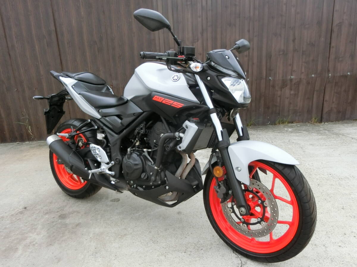 ヤマハ MT-25 RG43J-009**** 走行11994km　実動(dòng)確認(rèn)済み 全國(guó)発送可能（陸送のみ）動(dòng)畫あり