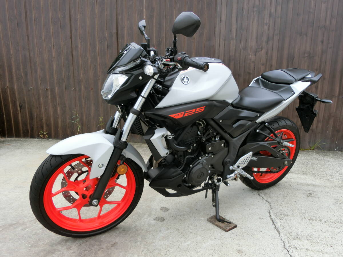 ヤマハ MT-25 RG43J-009**** 走行11994km　実動(dòng)確認(rèn)済み 全國(guó)発送可能（陸送のみ）動(dòng)畫あり