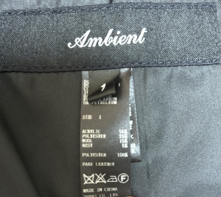 デュラスアンビエント レディース ツイード風ジャケット フリンジデザイン 黒 ブラック _画像7